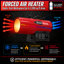 Chauffage à air pulsé au propane Reddy Heater 125 000 BTU - RFG125V