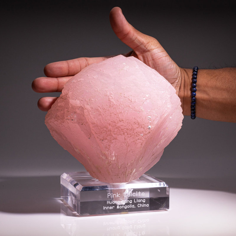 Calcite Var. Manganocalcite From Huanggang Mine, Inner Mongolia, China