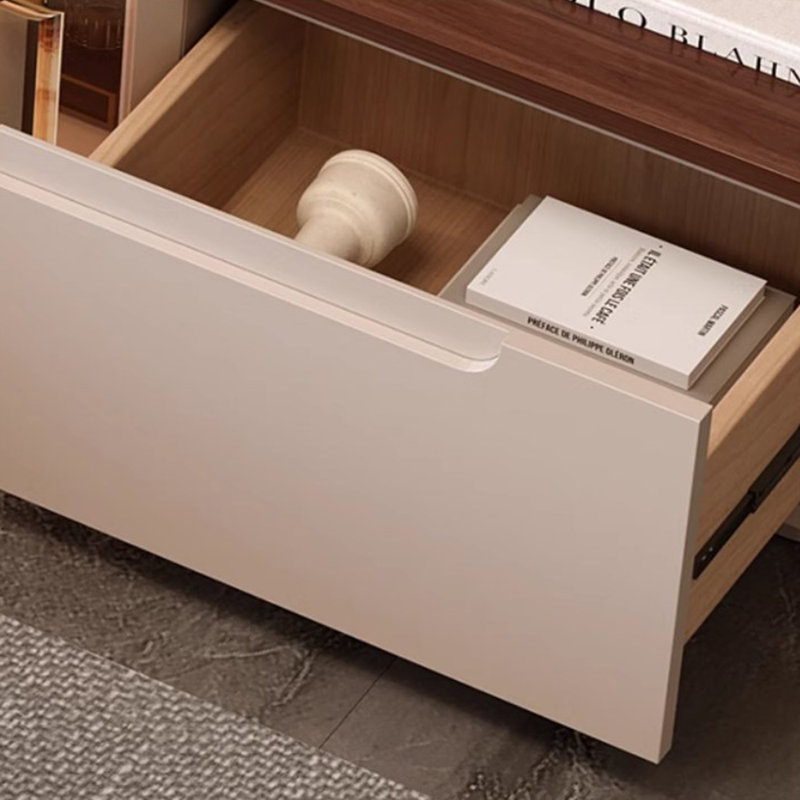 Simple coffee table TV cabinet combination