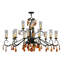 Windsor 14 - Light Glass Chandelier