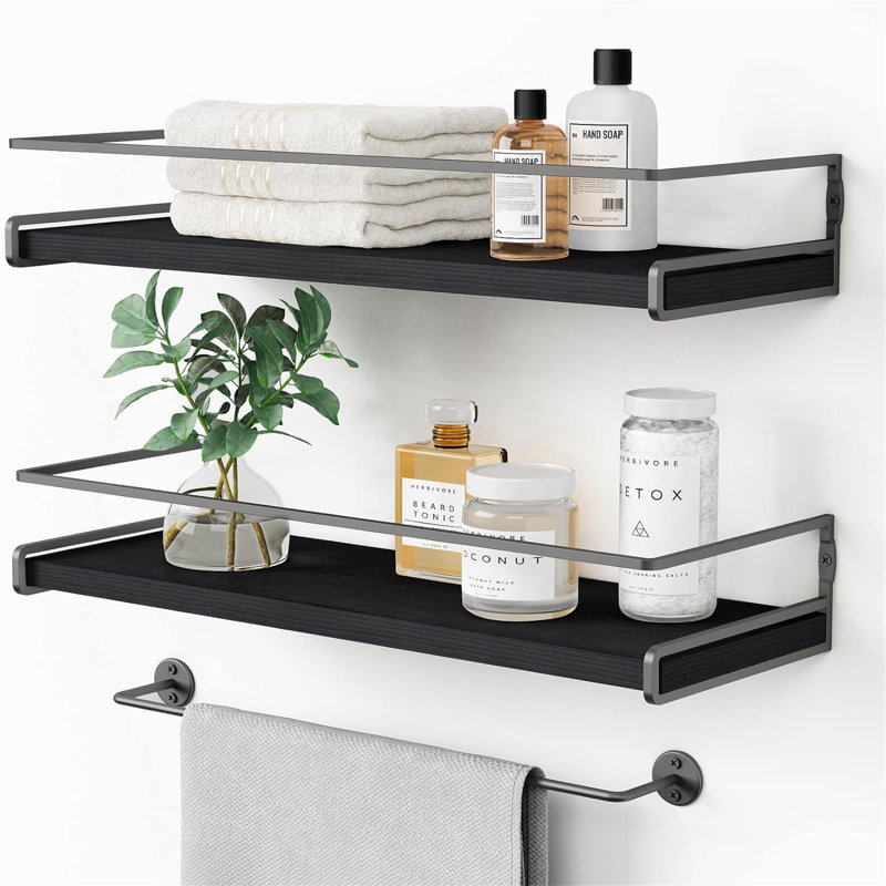 Floating Shelf, Black