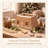 Christmas Gingerbread House Tree Collar, Rattan Brown Christmas Tree Base Cover