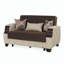 Causeuse convertible avec rangement Primenest Marabella, brun foncé-760612150-760612149