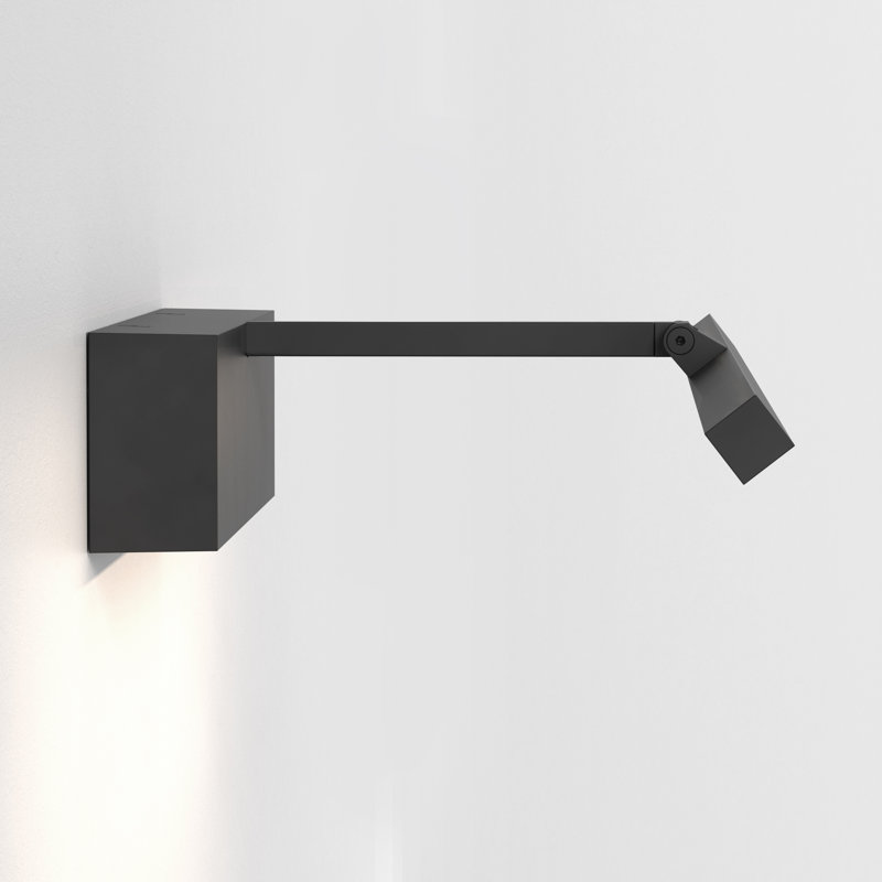 Mondrian LED Wall Mounted Picture Light, Matt Black, 2.36" H x 23.62" W x 7.4" D