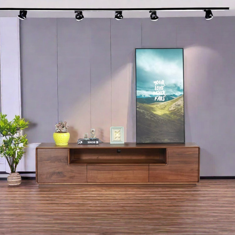 Meuble télé en bois massif