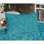 Drap-housse et coussin Ambesonne bleu sarcelle menthe vert bleu-106786271