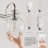 Zeline Light Dimmable Bathroom Vanity Lights with Clear Shade Vanity Light Fixture-457086795-432581858