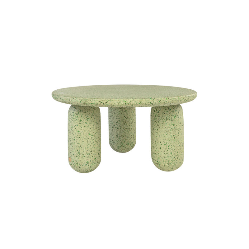 Table basse à trois pieds, Vert