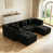 Black -3Seat+2Ottman est en rupture de stock
