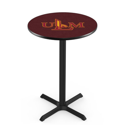 Round Metal Base Dining Table