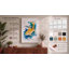 Leaping Fish Modern - Print-136627858-136627853