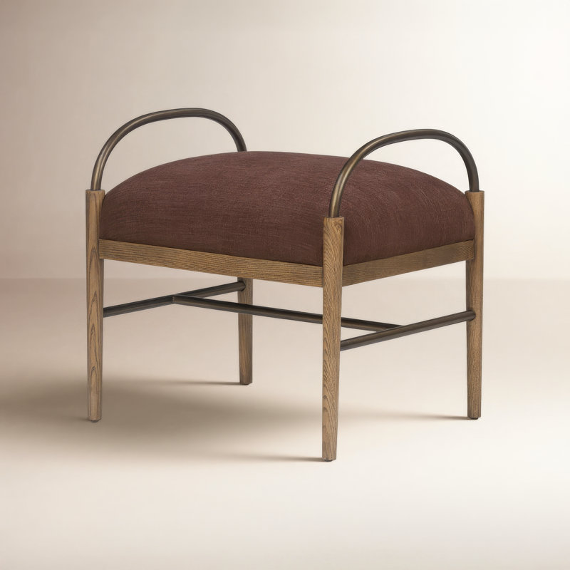 Demi Accent Stool, Laughlin Plum
