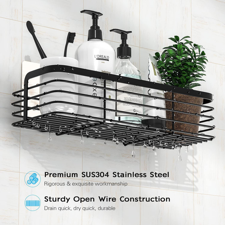Rebrilliant Laniaya Stainless Steel Shower Shelf
