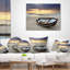 Coussin lombaire en mer de plage magnifique