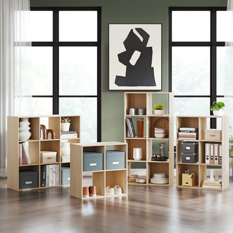 Organisateur 4 cubes Piperton, (2 tablettes) H 24 po x l 24 po x P 12 po.