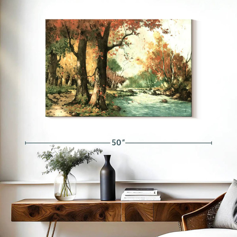 Paysage d'automne Alvord I, H 26 po x l 39 po