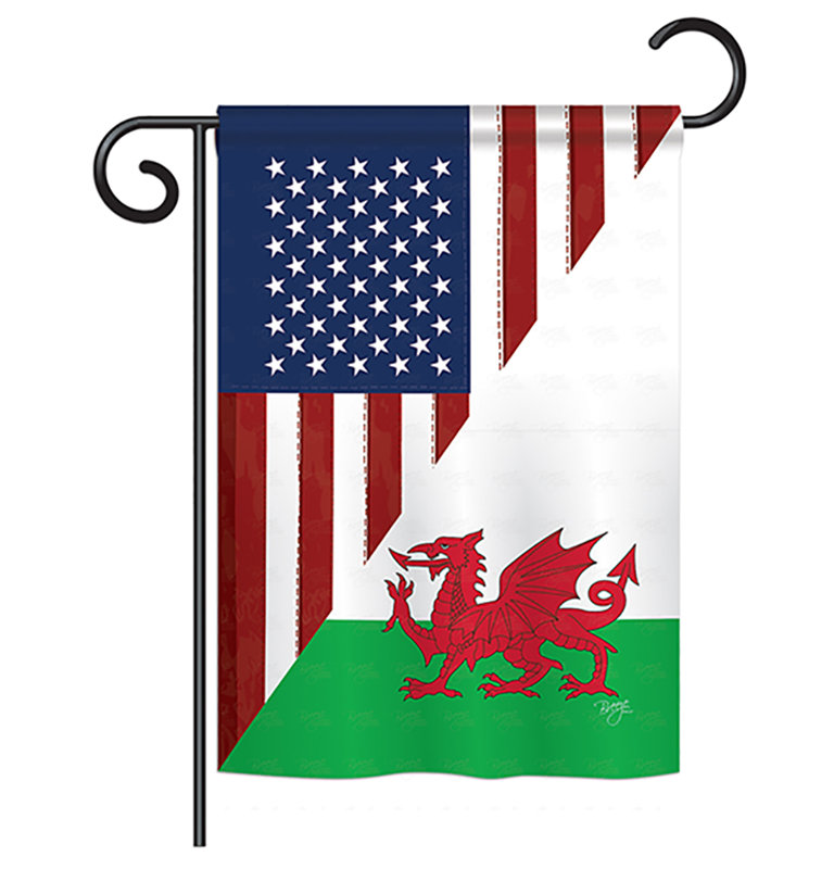Double Sided 18'' H x 13'' W Polyester Garden Flag
