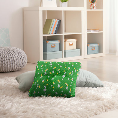 Coussin de plancher à échelle serpent
