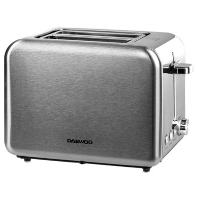 Daewoo 2-Slice Stainless Steel Toaster