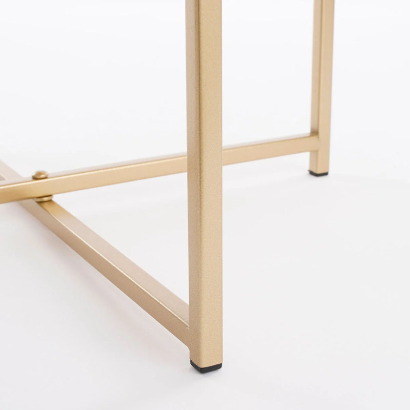 Mikki End Table, Gold