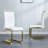 Yoanna PU Leather Upholstered Dining Chair-424881377-424881327