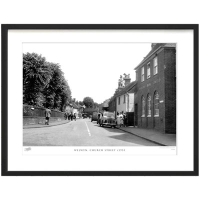 Welwyn, Church Street C1955 by Francis Frith - Single Picture Frame Print