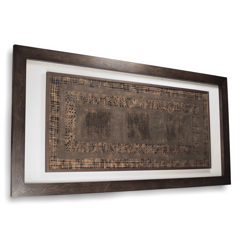 Abstract Paper Framed Art Print