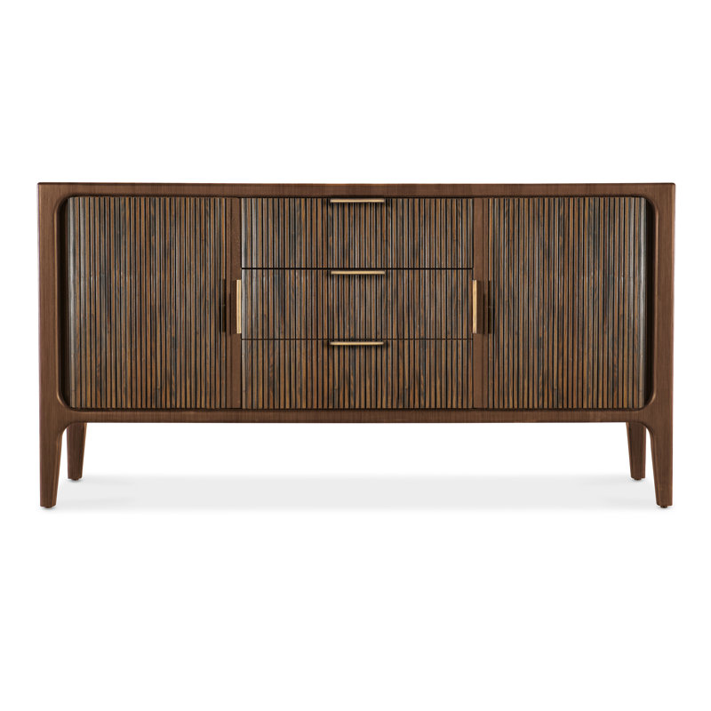 Archer 70'' Solid Wood Sideboard, Chestnut