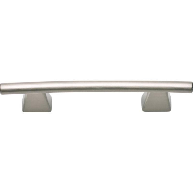 Fulcrum 3" Center to Center Arch pull, Brushed Nickel, 3"