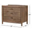 Cayenne 32'' W Solid Wood Nightstand-107648221