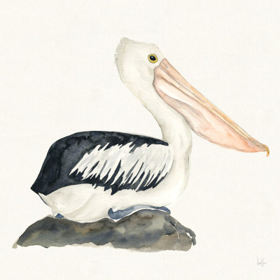 Impression d'un oiseau tropical amusant II