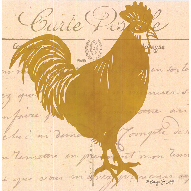 Classic Tuscan Rooster, 20" H x 20" W