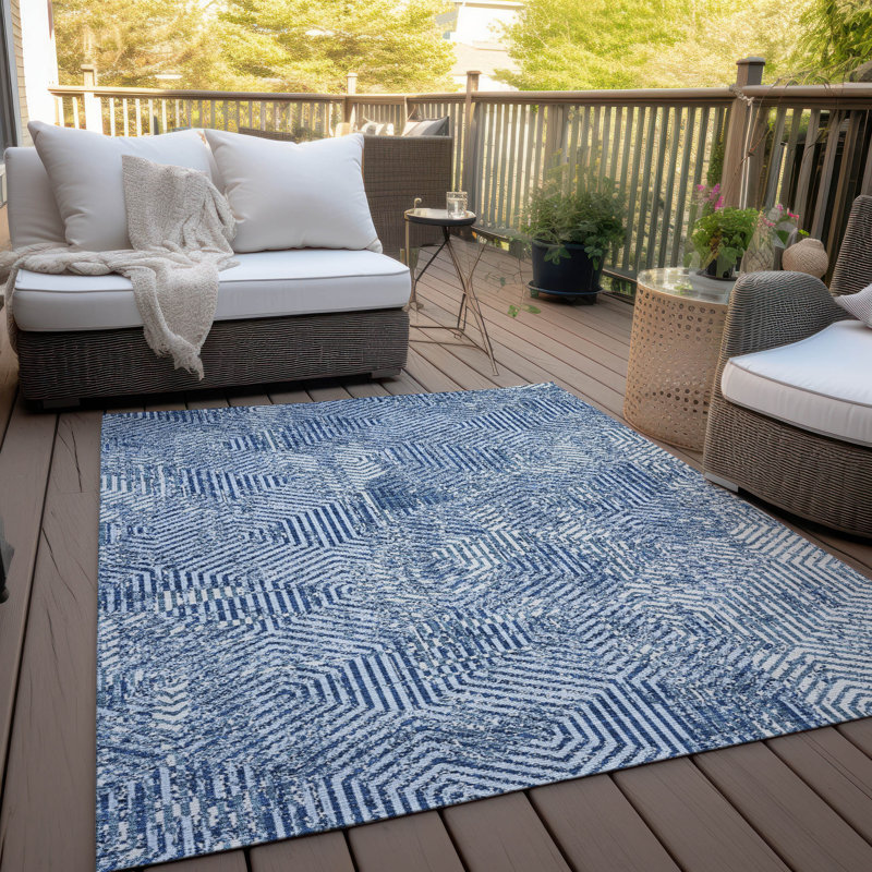 Tapis intérieur / extérieur Maliana, Rectangulaire 3 pi x 5 pi