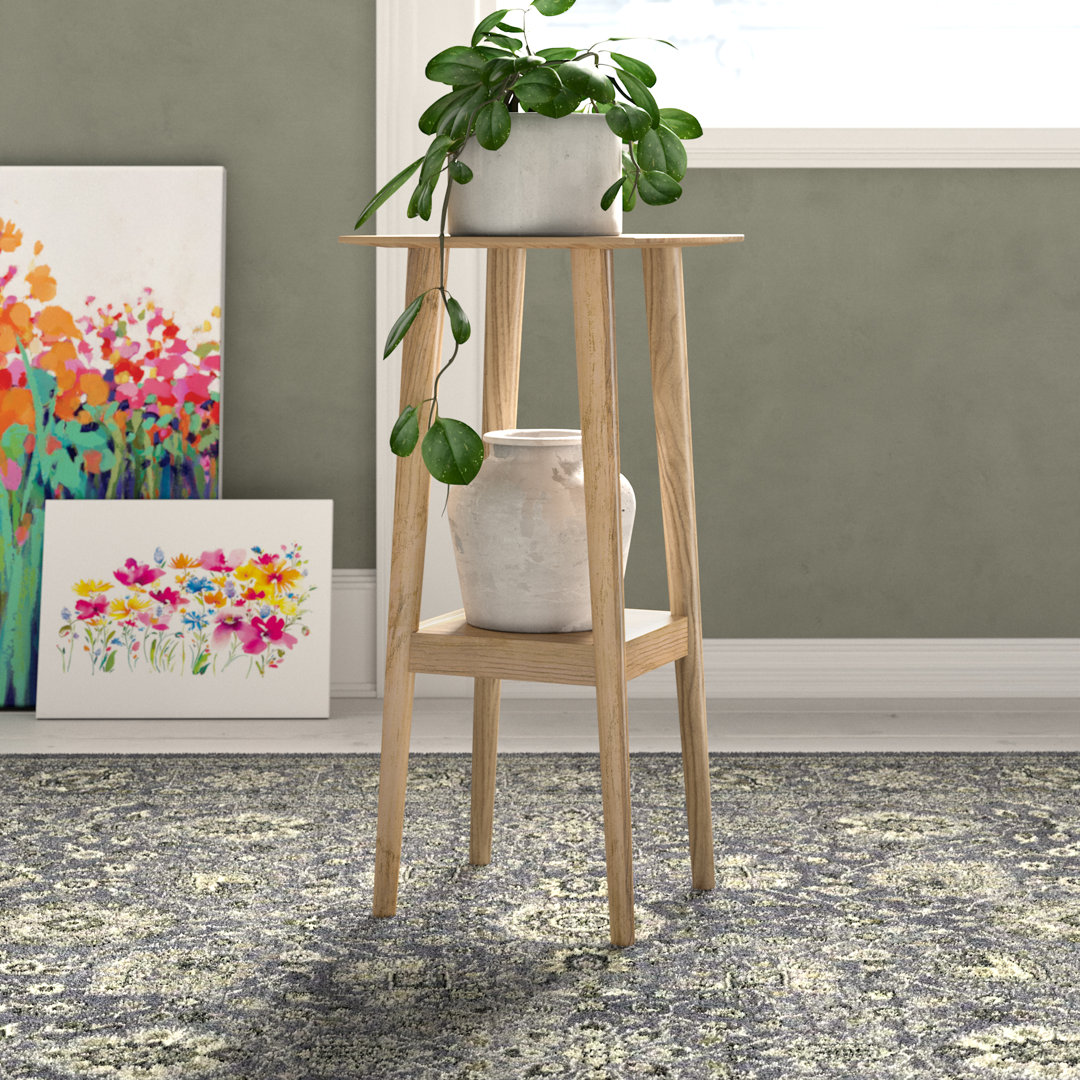 Offerman Square Etagere Acacia Plant Stand The Twillery Co.®