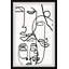 Sleepy Faces by Marmont Hill - Single Picture Frame Print-973503891