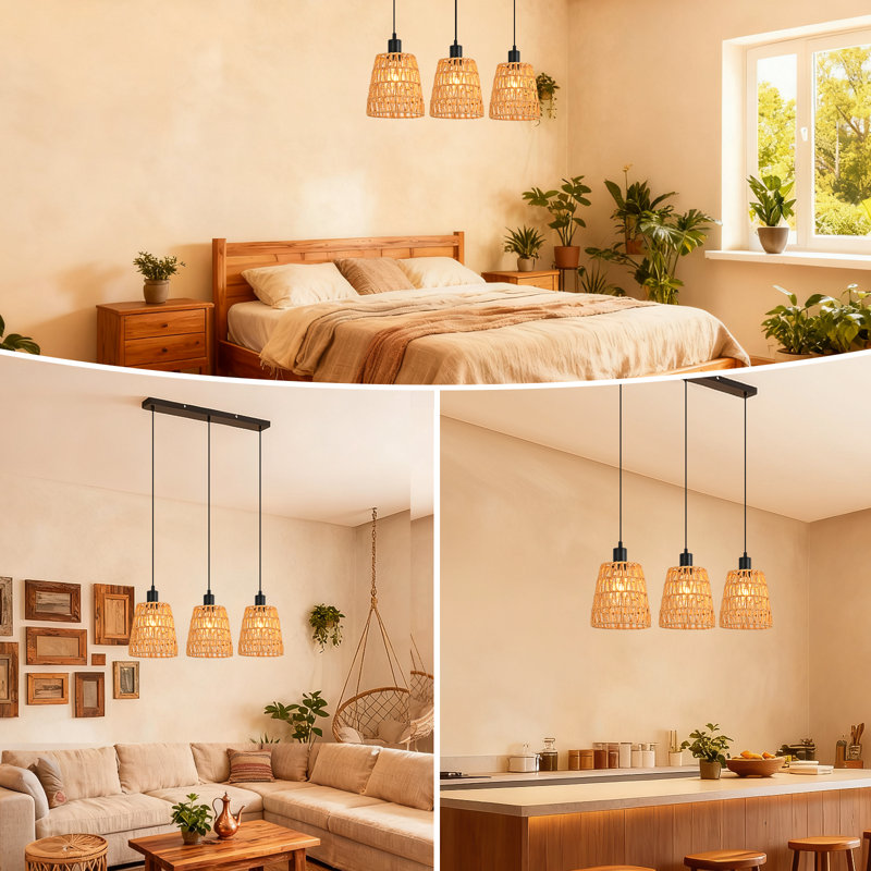 3 - Light Stainless Steel Bell Pendant