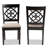 Lebanon Campo Upholstered Solid Wood Cross Back Parsons Chair in Sand