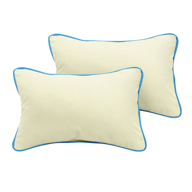 Coussin intérieur / extérieur Waye, 12 po x 24 po