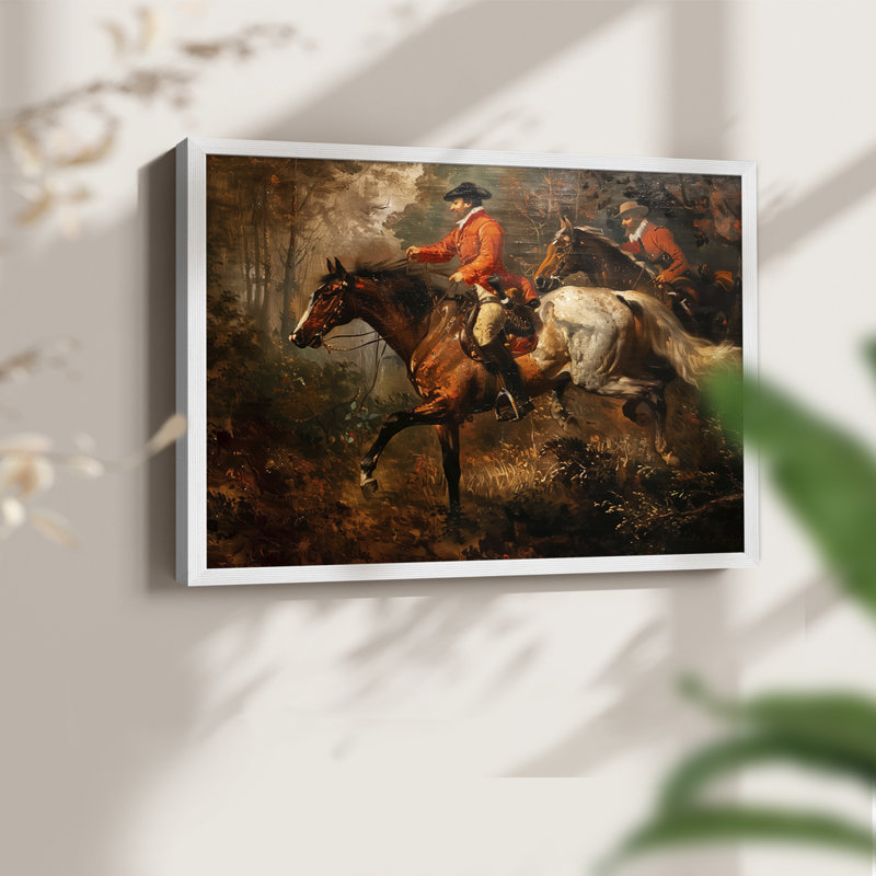 Faune - LXIV - Reproduction encadrée - Restickable, H 22 po x l 28 po, Blanc