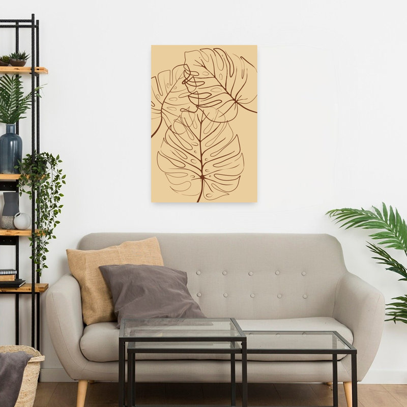 Contemporary Art Abstract Contemporary Art 1 Piece Wrapped Canvas Wall Art, 60.96 cm H x 40.64 cm W