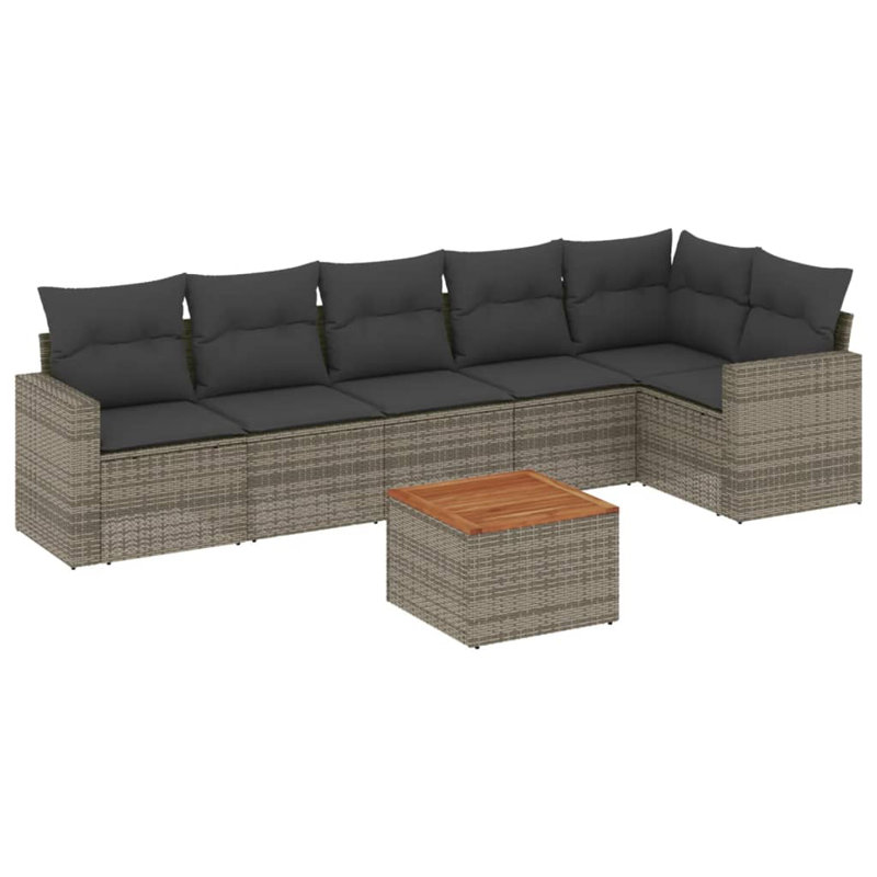 Vidaxl Garden Sofa SetWith  Cushions