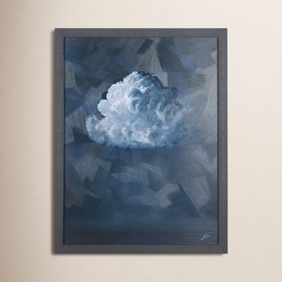Night Cloud I Hand-Embellished Print