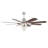 60 Inch 8 Blades Retro Ceiling Fan Light With Remote Control and Timing Function 6 Speeds