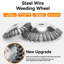 Rotary Weed Brush Joint Twist Knot