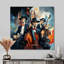 Three Cool Jazz Double Bass Bassers - Musician Wall Art Living Room-1121043240-1121043244