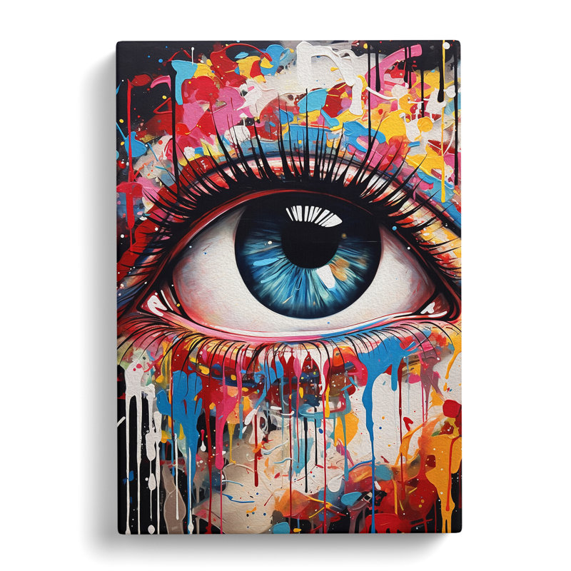 Eye Modern - Wrapped Canvas, 76cm H x 50cm W x 3cm D