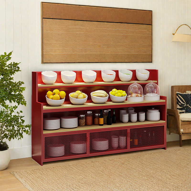 Nikiforos 47.24'' Sideboard, Red