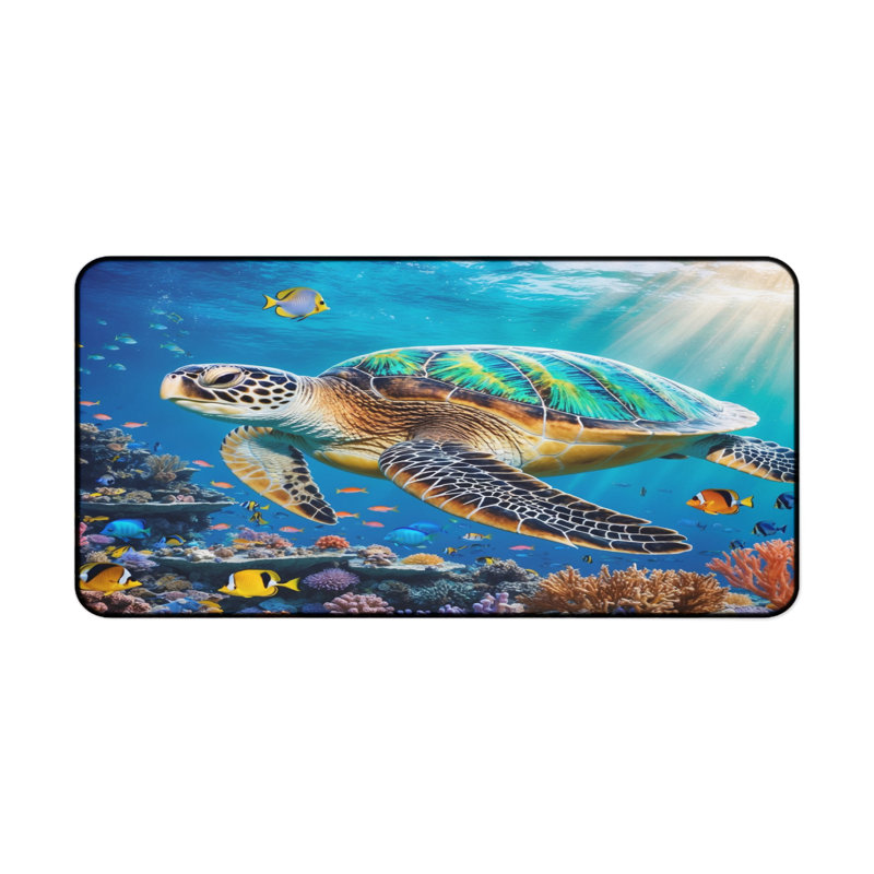 Polyester Desk Pad, 31.5x15.5