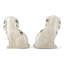 Porcelain Staffordshire Dog Figurines Pair-949343650