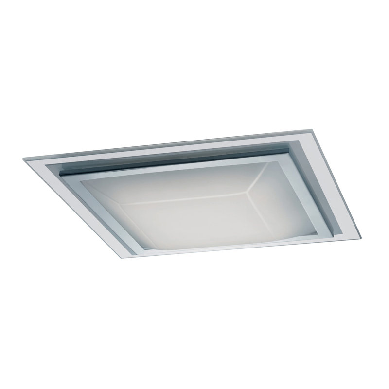 Drees LED Flush Mount, 4" H x 11.5" W x 11.5" D